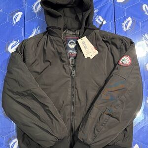 Buffalo‎ David Bitton Black Bomber Jacket